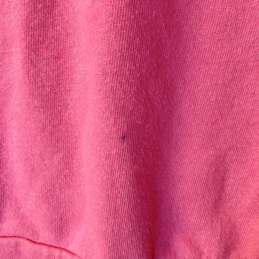 Sundry Love Me Truly Raglan Pullover Sweatshirt - Pink - M - Picture 7 of 7